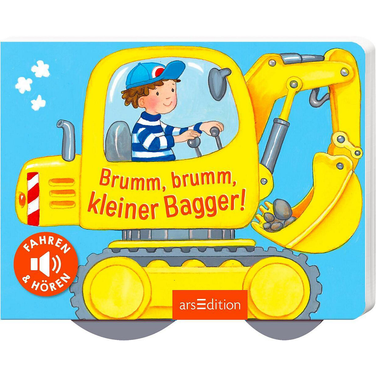 Brumm, brumm, kleiner Bagger!