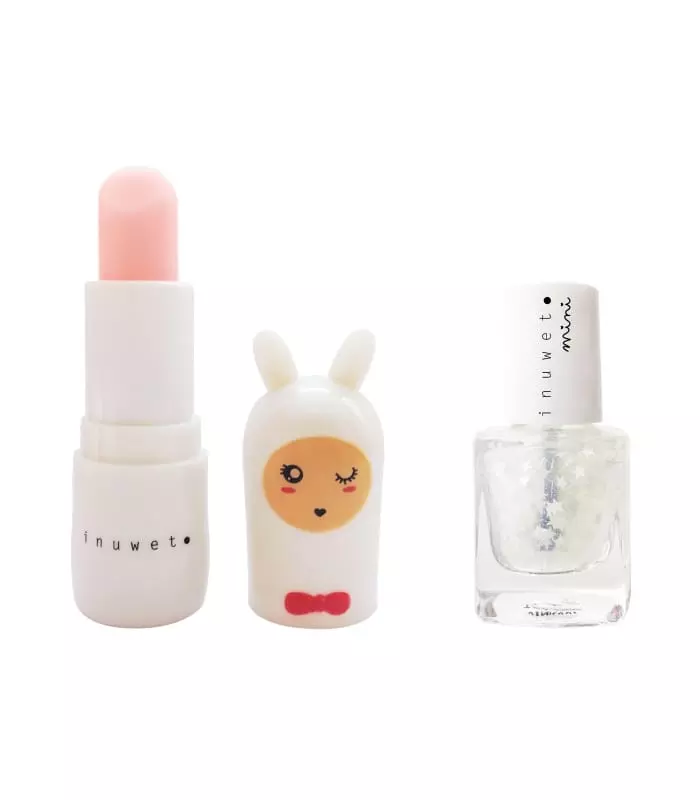COFFRET DUO BAUME VERNIS Coffret duo baume vernis kids - blanc