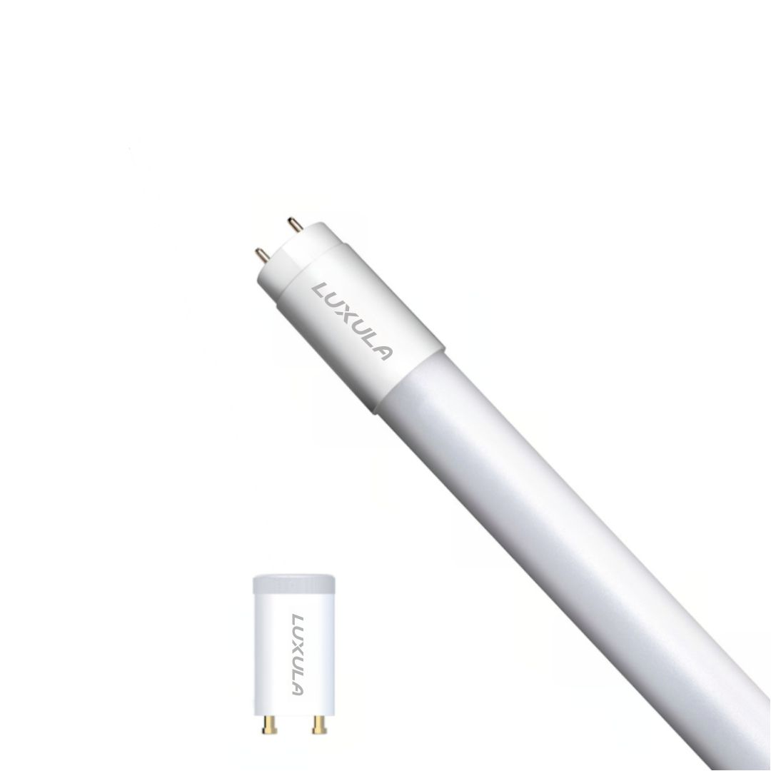 LUXULA LED T8 Röhre 120lm/W, 18W, 2160lm, 6000K, mit Brücke
