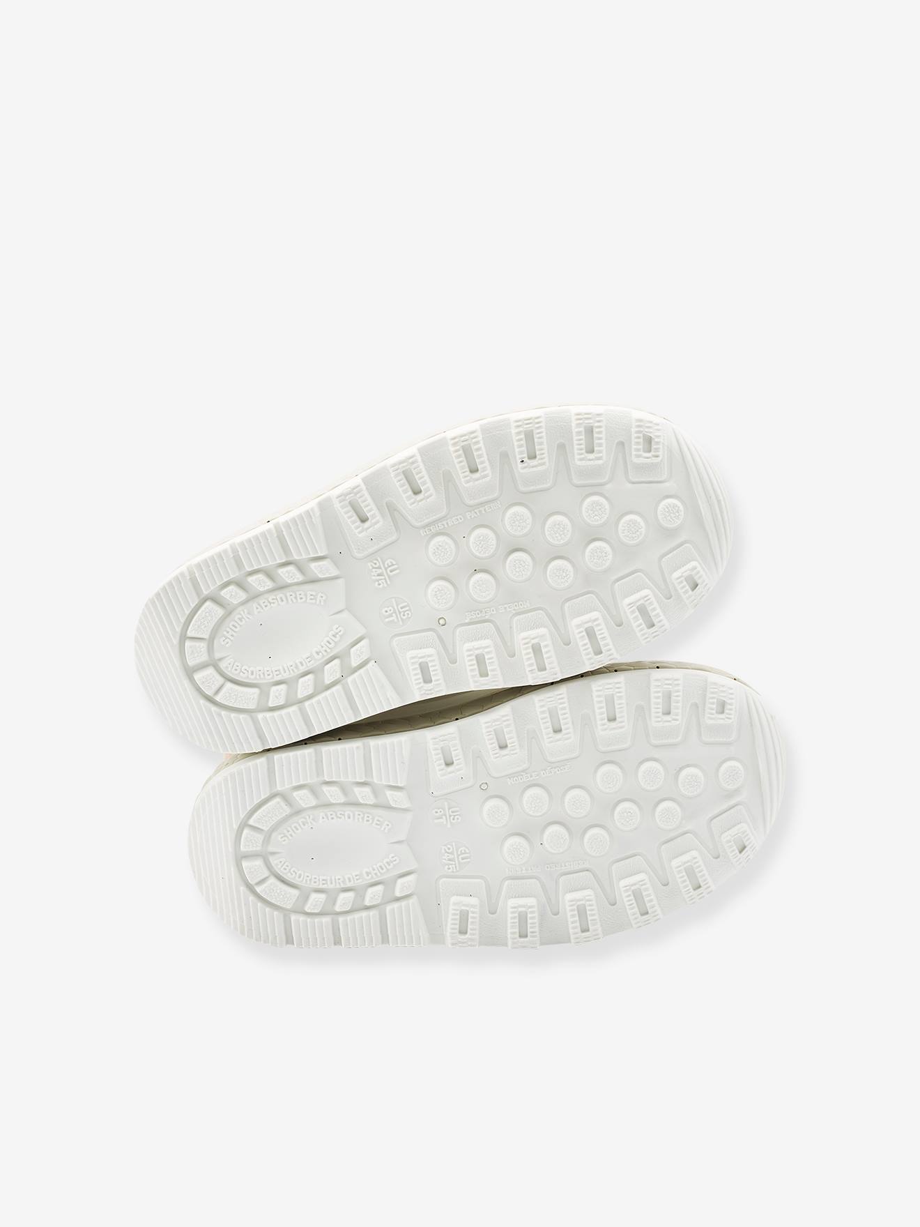 Bottes de neige fille rose pâle