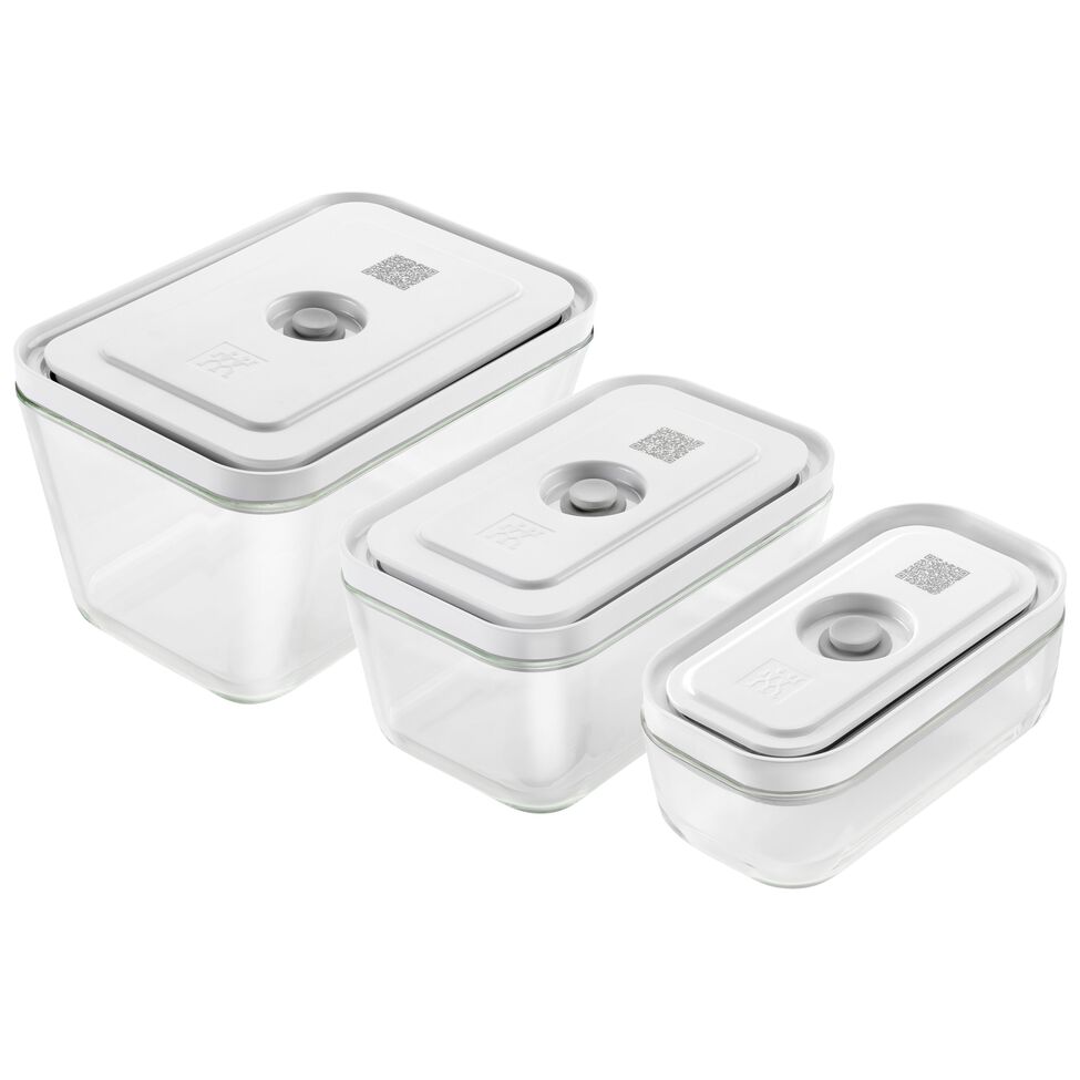 Vakuum Boxset, S/M/L / 3-tlg, Grau