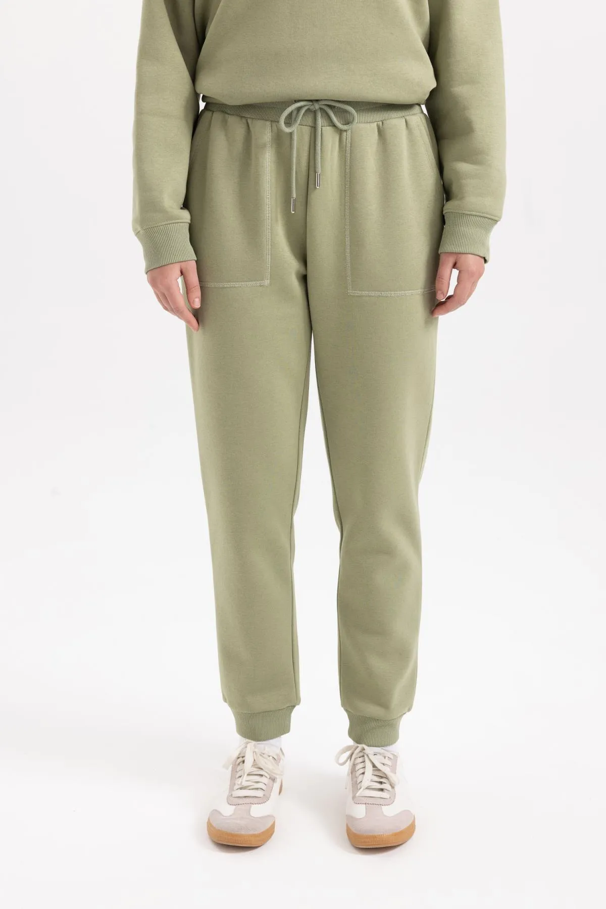 DeFacto  Jogger-Jogginghose mit normaler Passform und Spitzen-Taillentasche