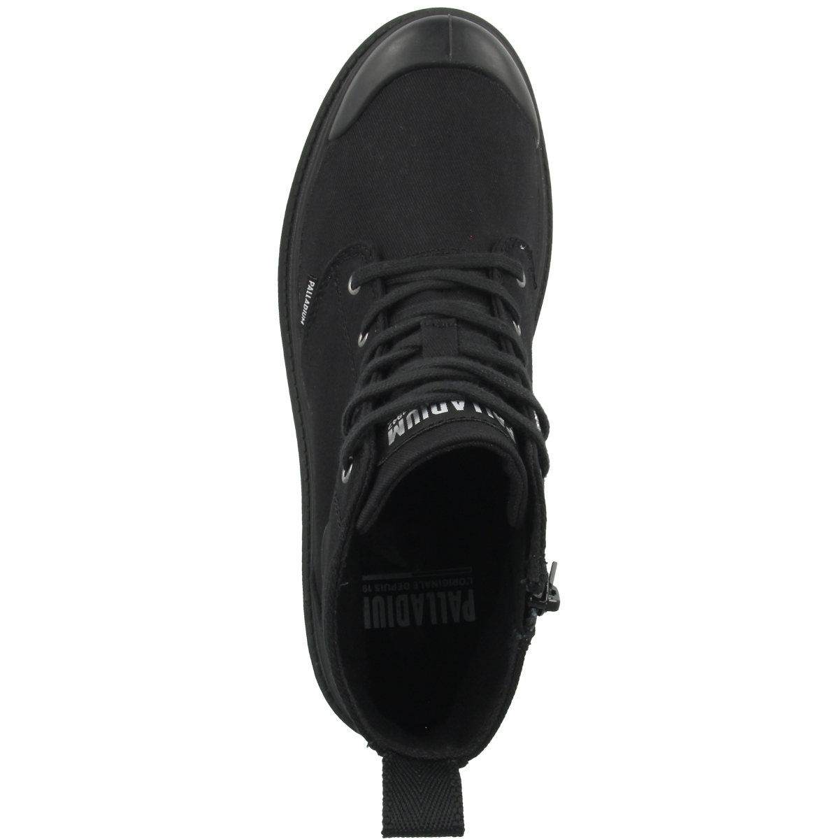 Palladium Pallabase Twill Schnürboots schwarz