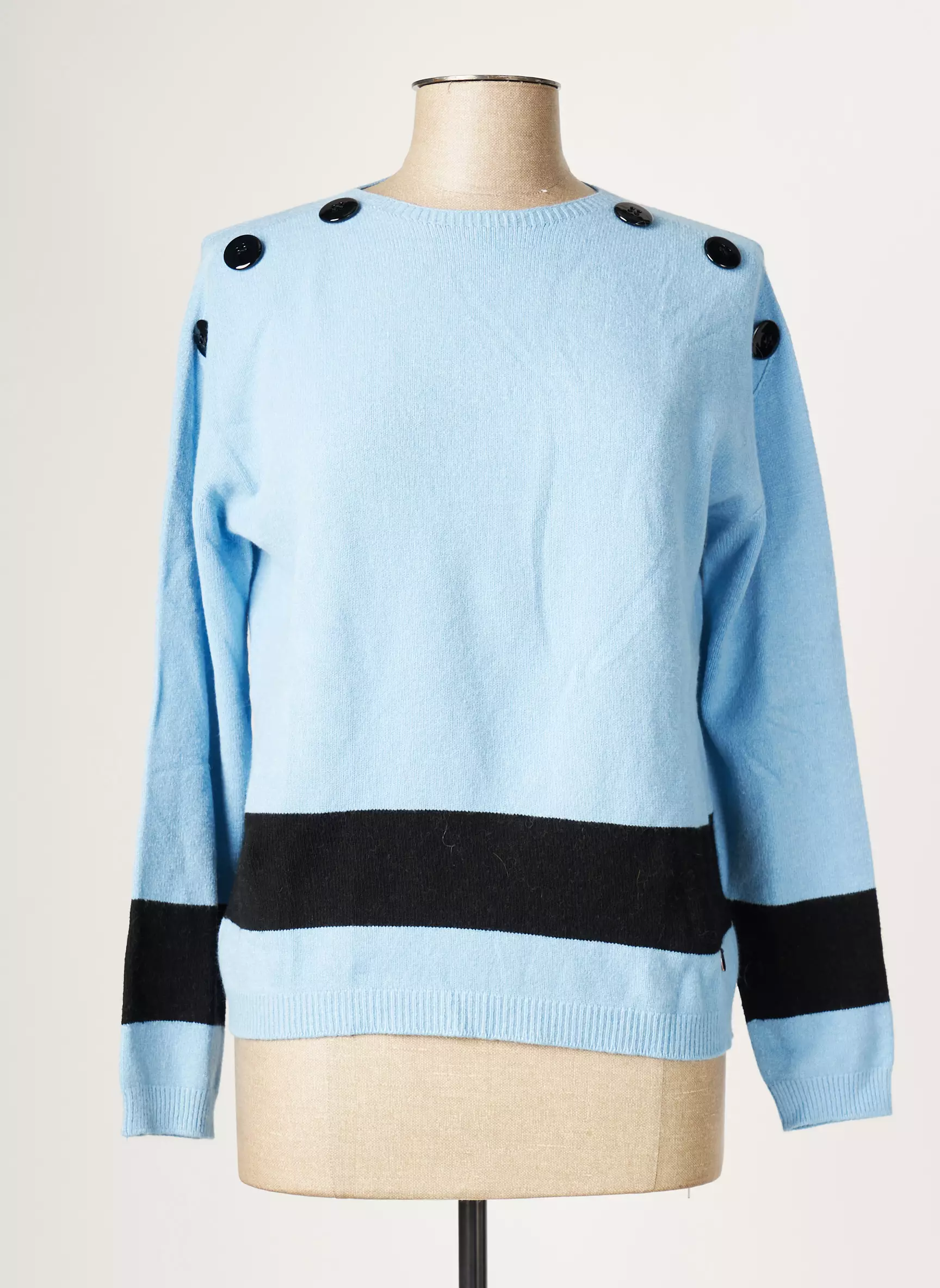 Le Boudoir D Edouard Pulls Femme couleur bleu