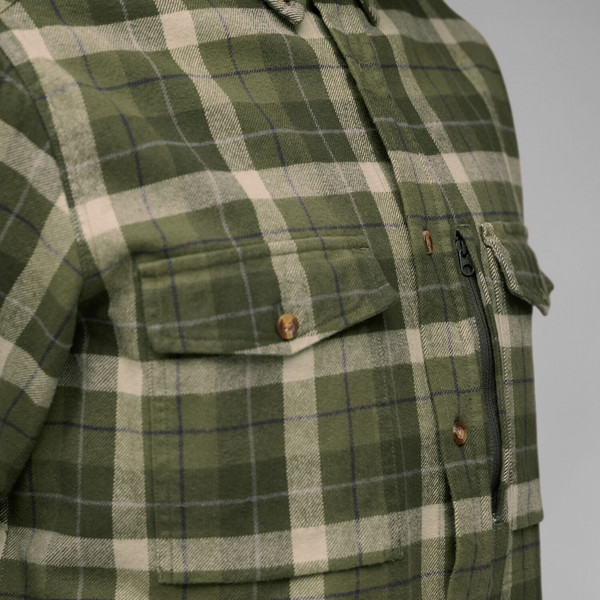 VÄRMLAND HEAVY FLANNEL SHIRT M Herren - Outdoor Hemd