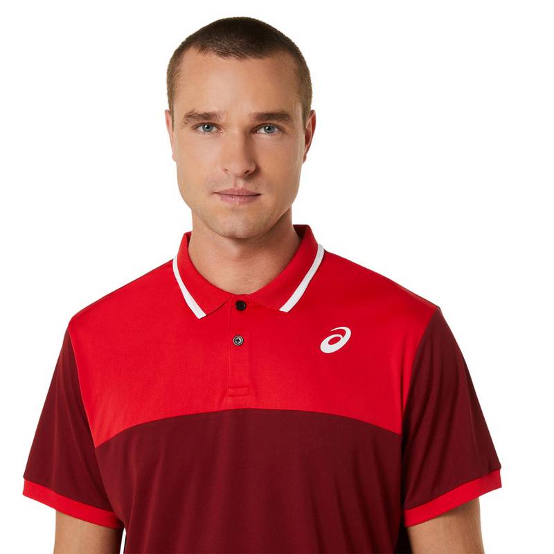 ASICS Court Tennis Polo Herren