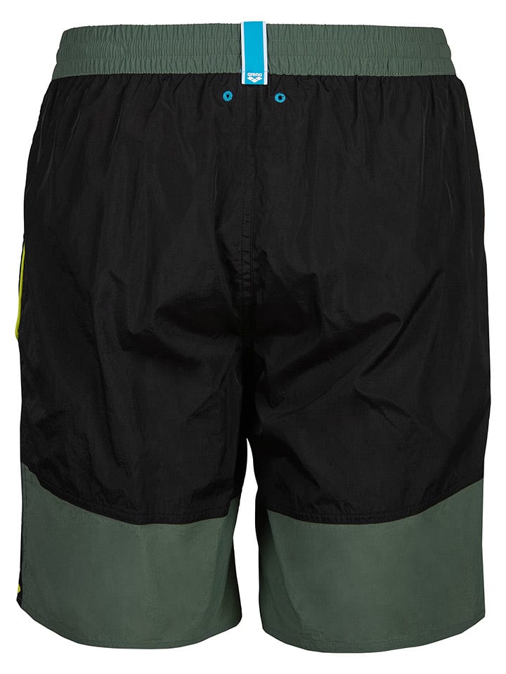 Arena Badeshorts in Khaki/ Schwarz günstig kaufen