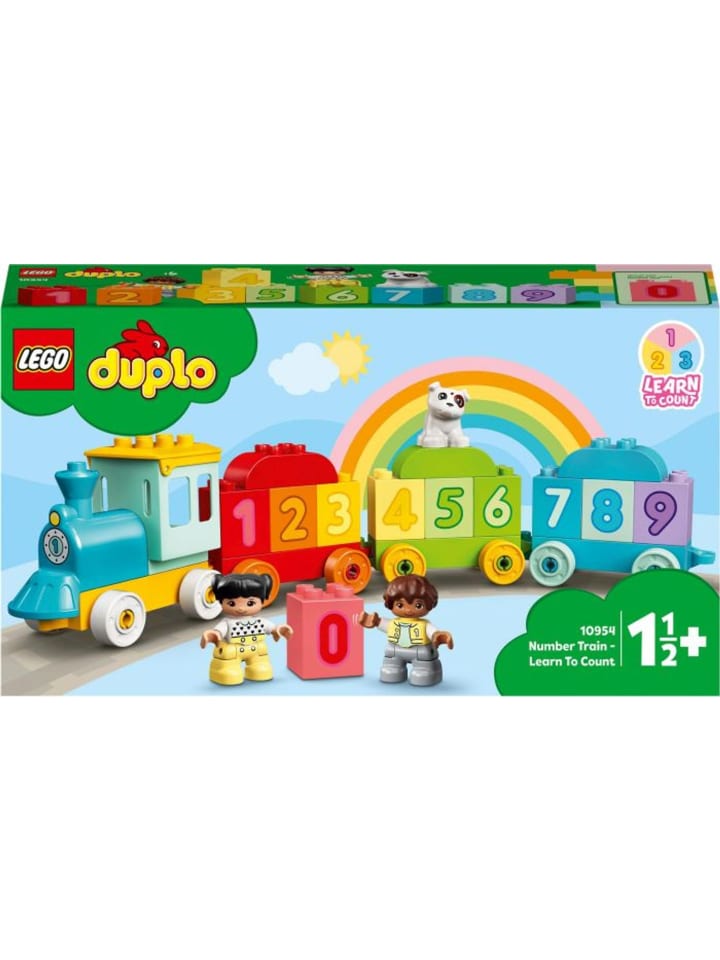 duplo LEGO® DUPLO® 10954 Zahlenzug - Zählen lernen in Mehrfarbig ab 18 Monate günstig kaufen onesize