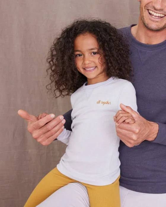 Sweat-shirt enfant molleton gratté Thermolactyl Sensitive