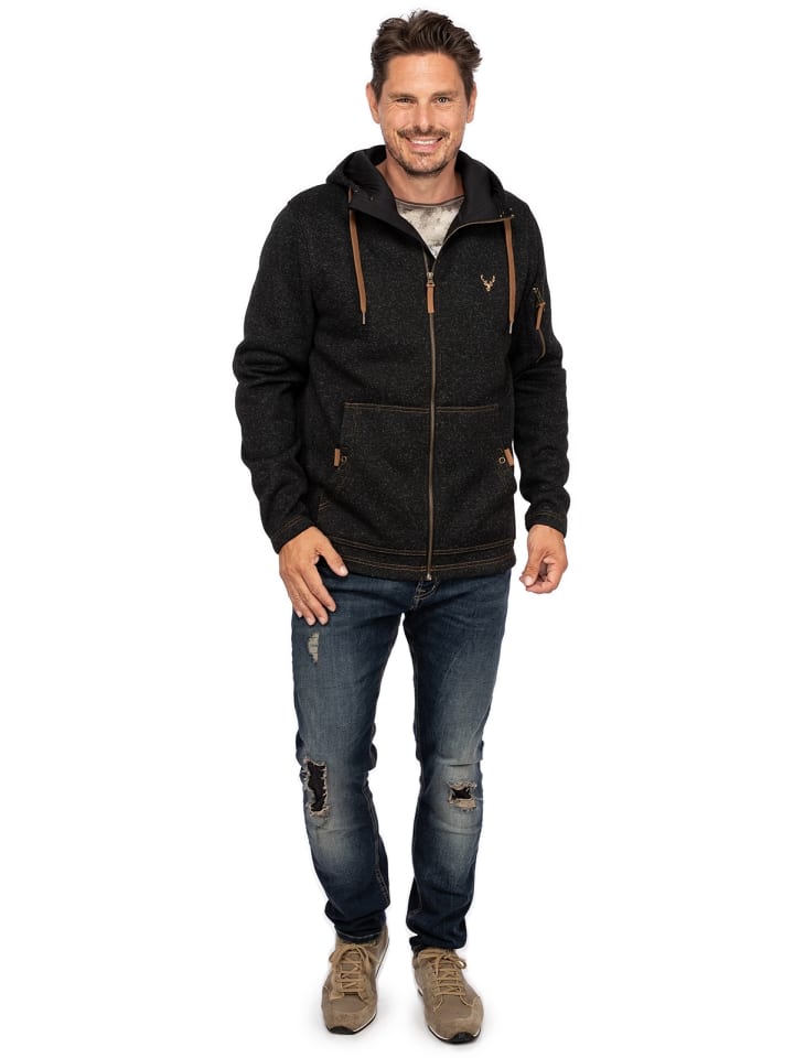 OS-Trachten Jacke 418000-3937 in anthrazit günstig kaufen