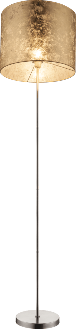 Globo Lighting - AMY - Stehleuchte Metall Nickel matt, 1x E27
