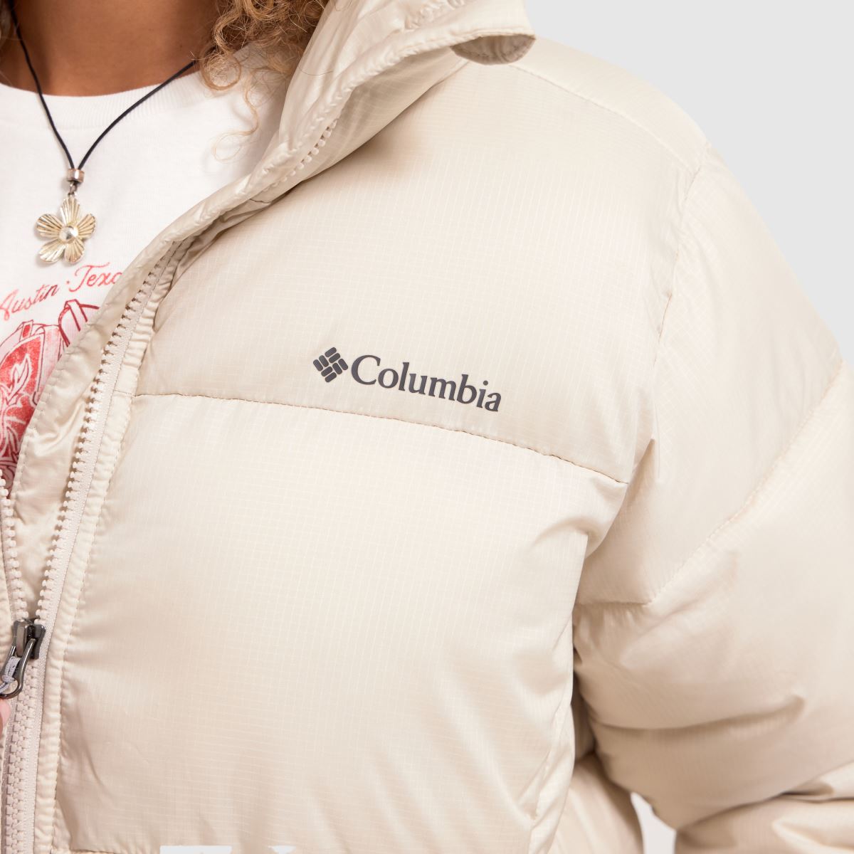 Columbia – Puffect II – Beige täckjacka