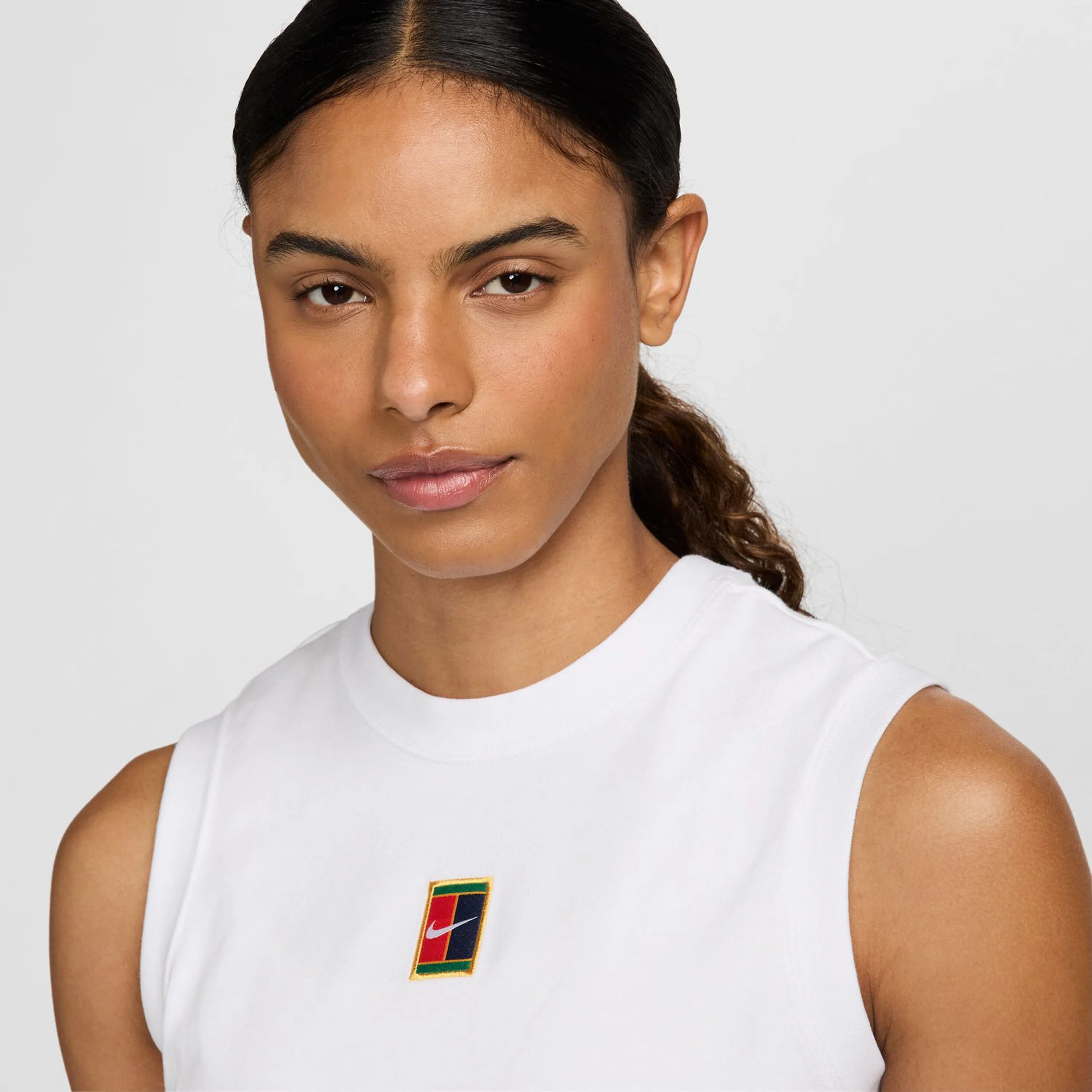 Court Heritage Tank-Top Damen - Weiß