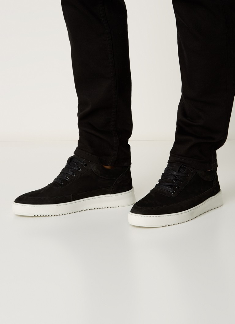 Niskie trampki Filling Pieces Ripple z nubuku