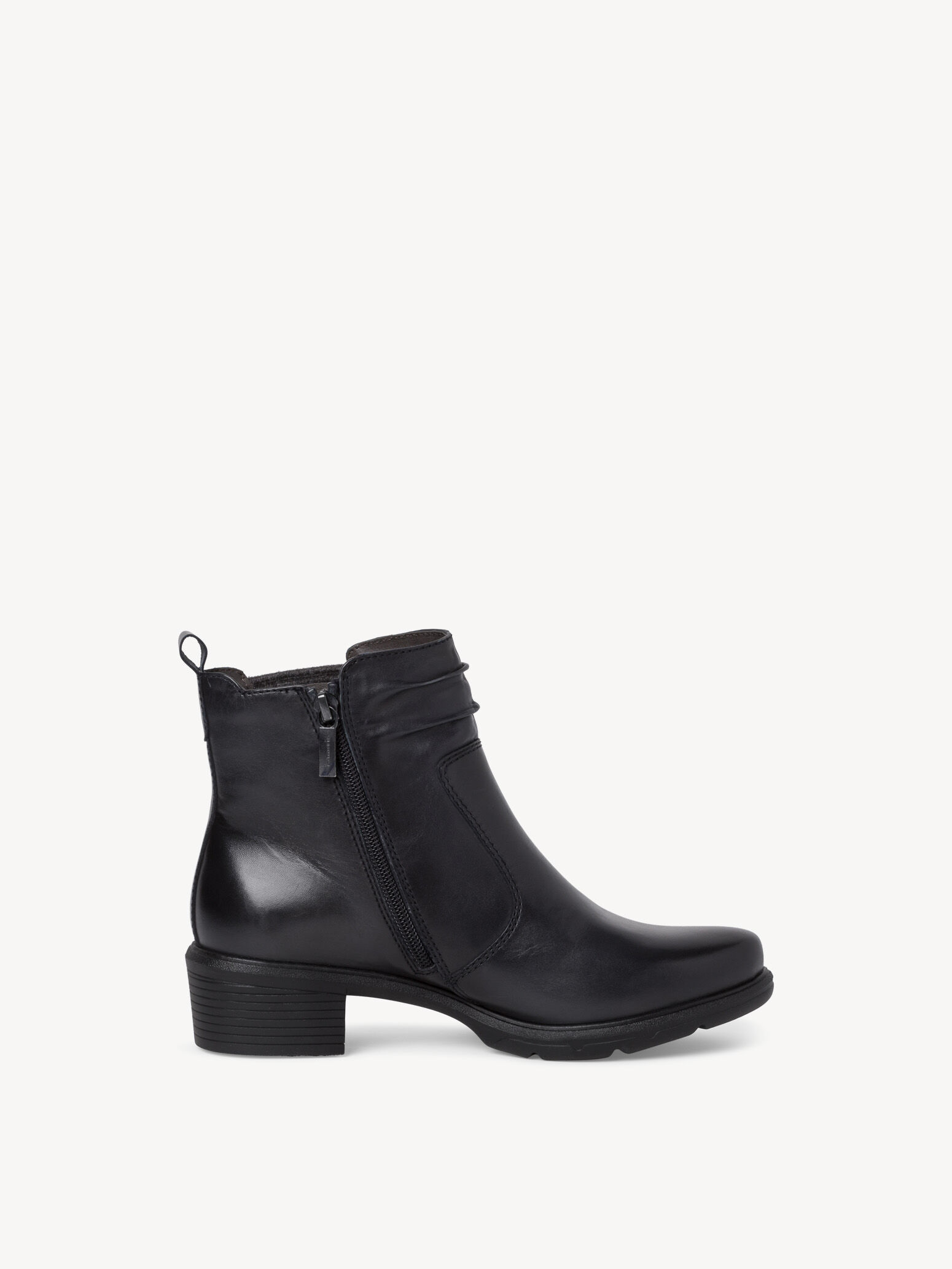 Bottine Chelsea en cuir - bleu
