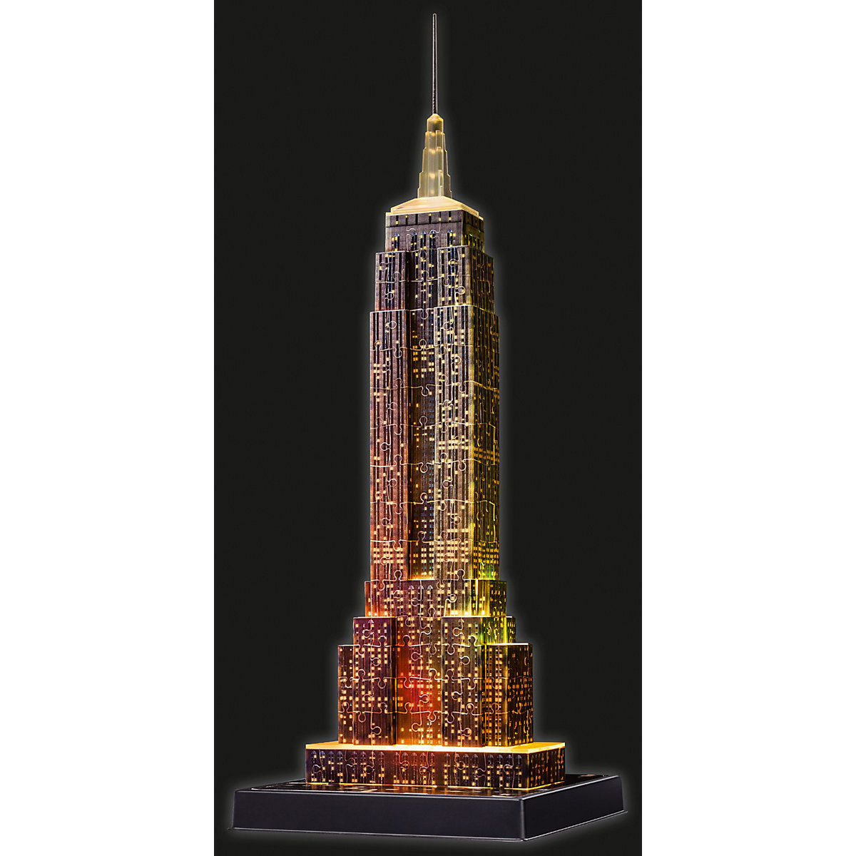 3D-Puzzle Night mit LED, H49 cm, 216 Teile, Empire State Building bei Nacht