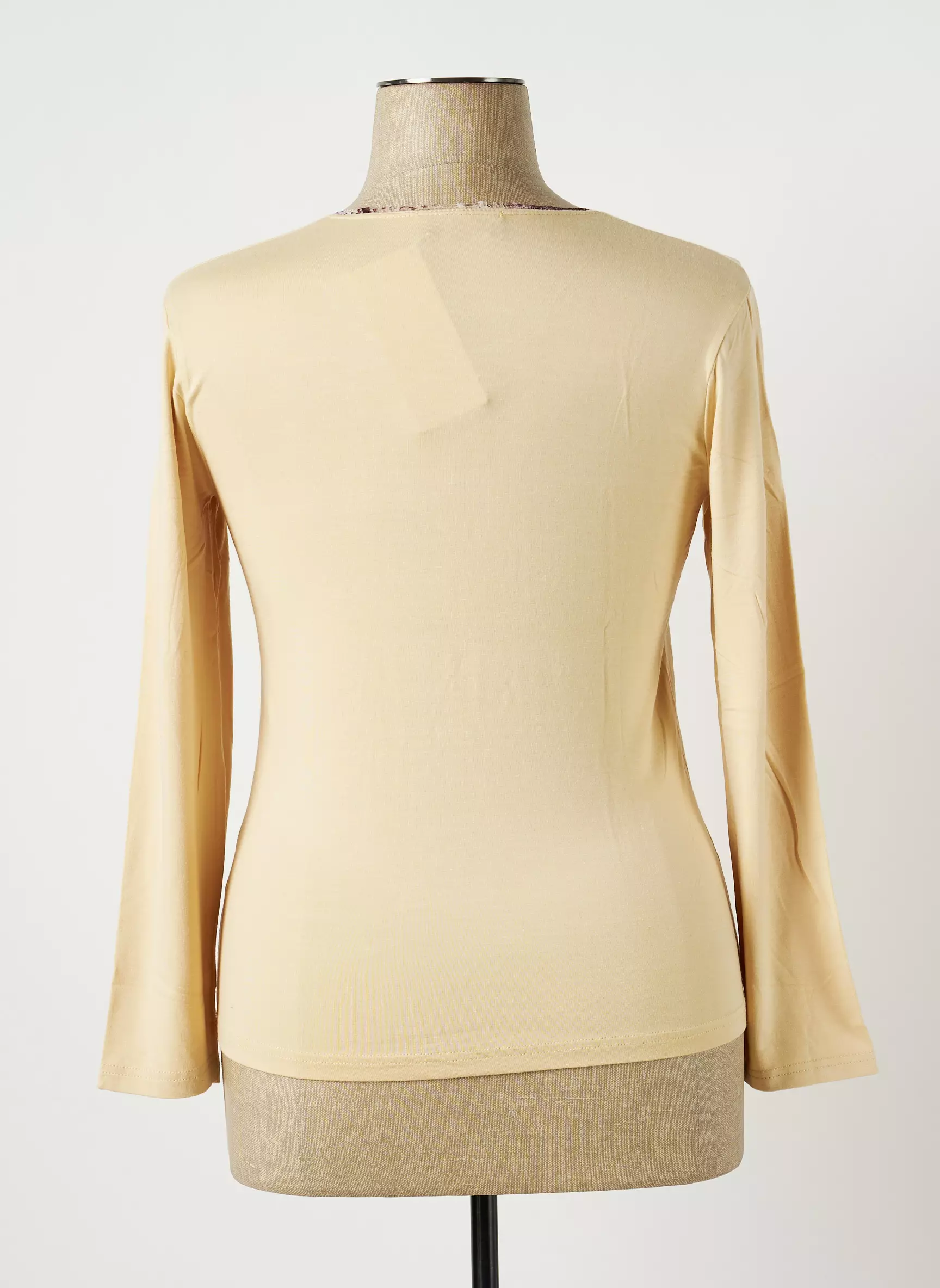 Jean Delfin Tshirts Femme couleur beige