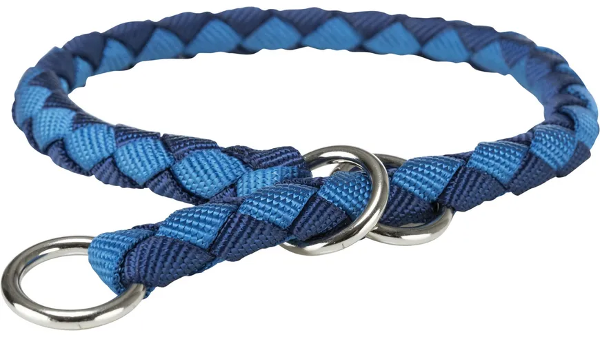 Trixie Cavo Zug-Stopp-Halsband indigo/royalblau M-L 43-51 cm/ø 18 mm Hundezubehör