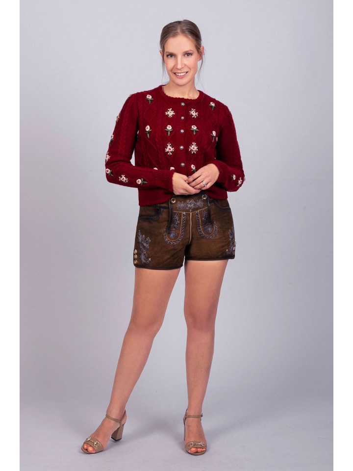 Edelnice Edelnice Strickjacke Lucia bordeaux in bordeaux günstig kaufen