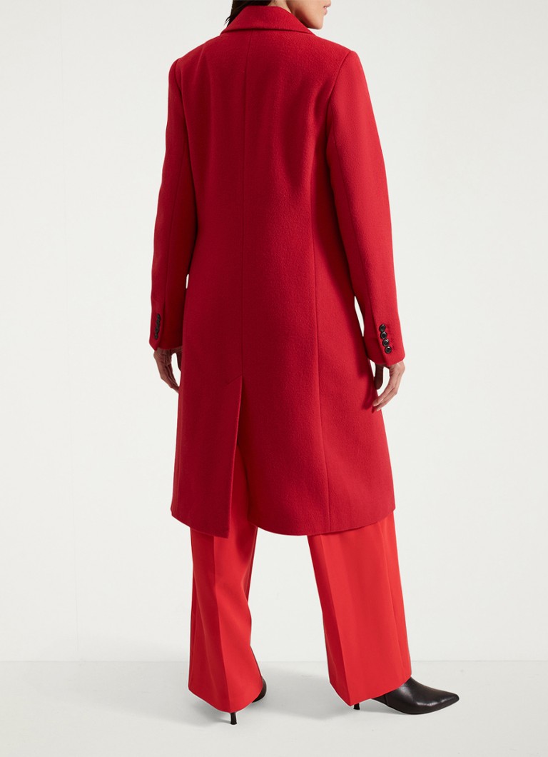 Phase Eight Skye coat in wool blend with flap pockets