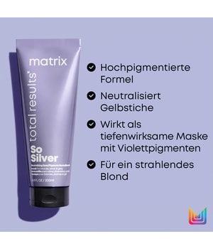 Matrix Total Results So Silver Haarmaske-200 ml