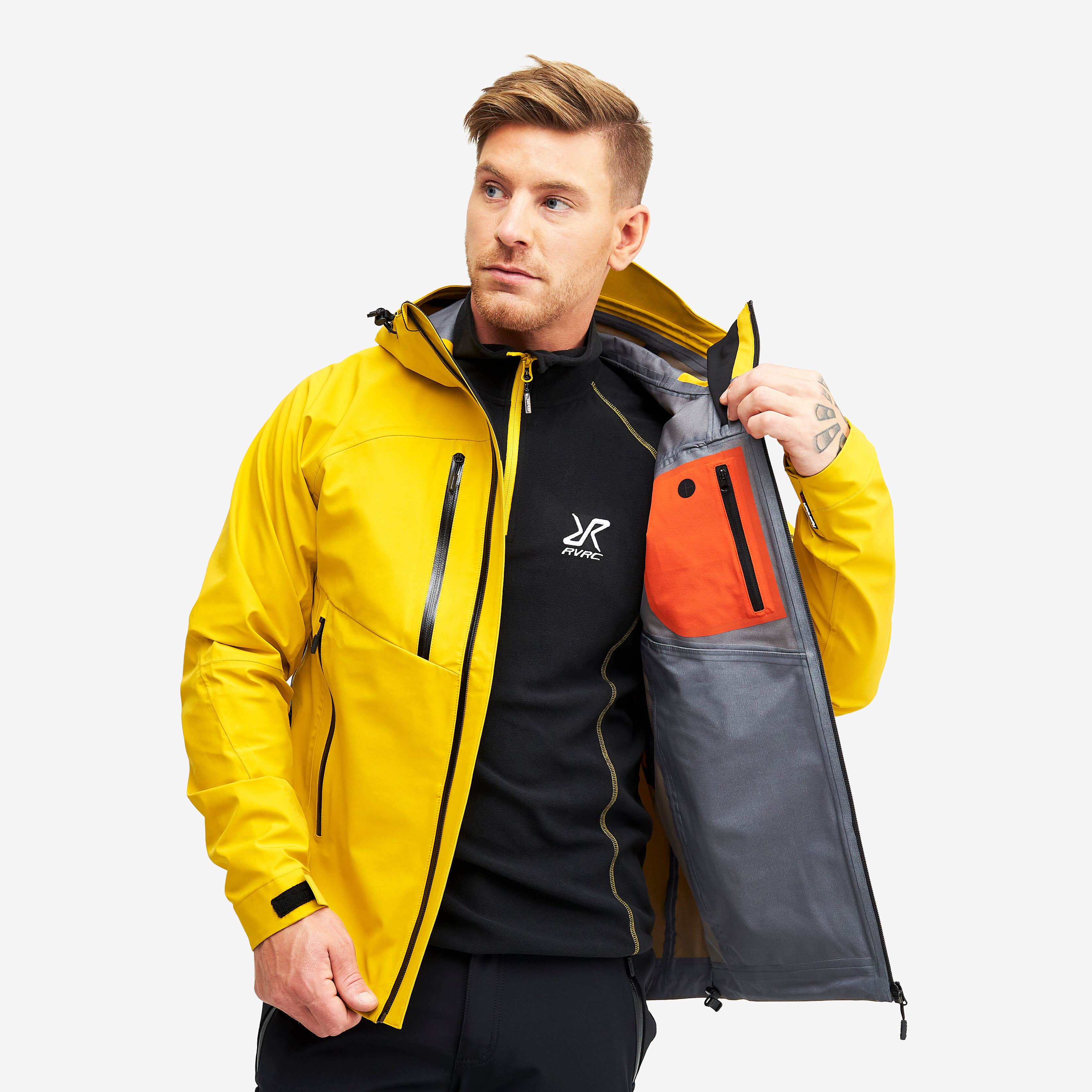 Cyclone Rescue Jacket 2.0 Homme Lemon Curry