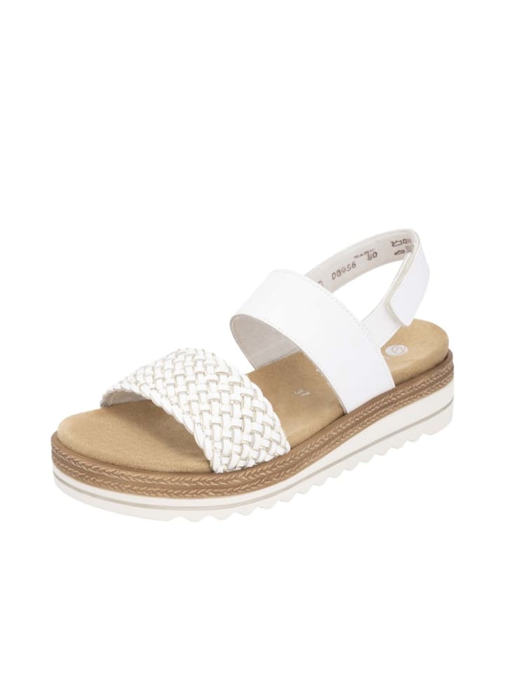 remonte Sandale Sandalette in weiß günstig kaufen
