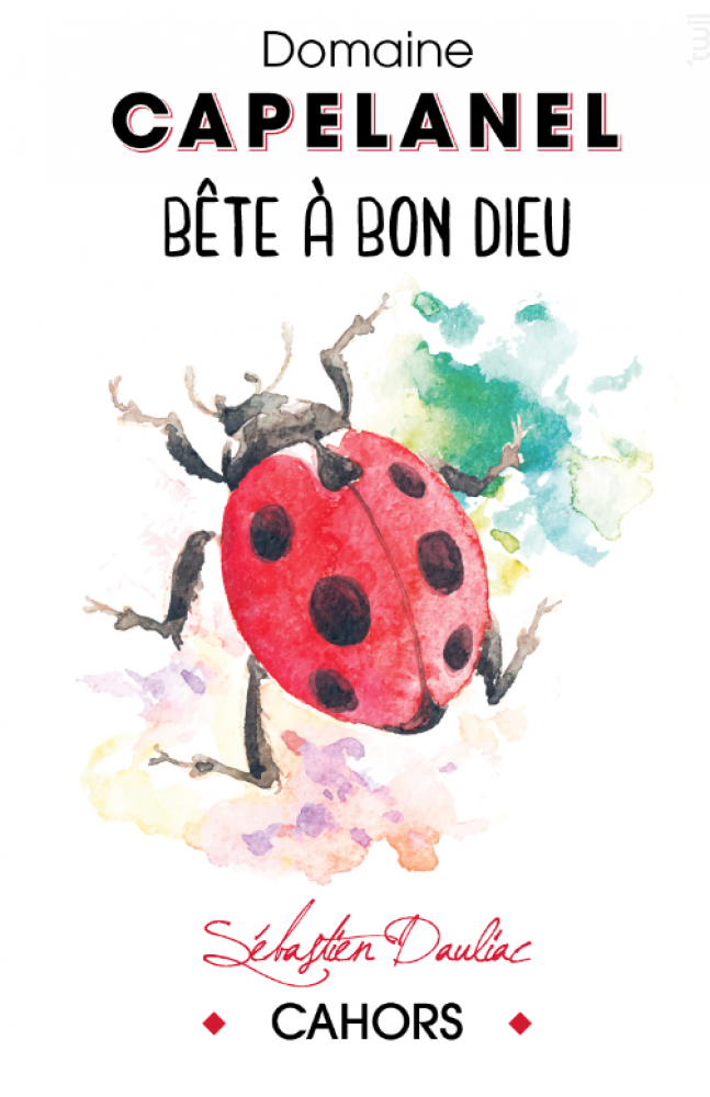 Lady Bug Domaine Capelanel Vin Rouge●Cahors 2021 75cl