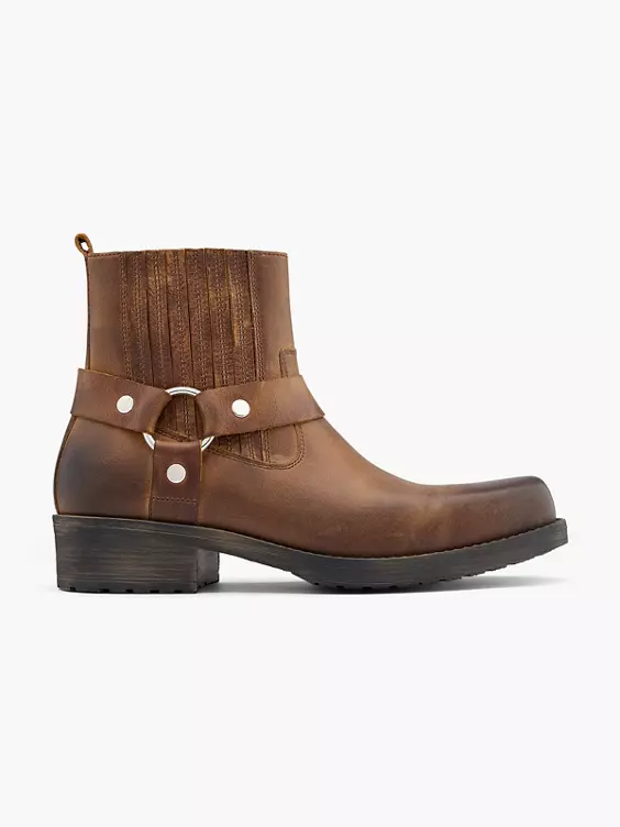 AM SHOE Leder Stiefelette