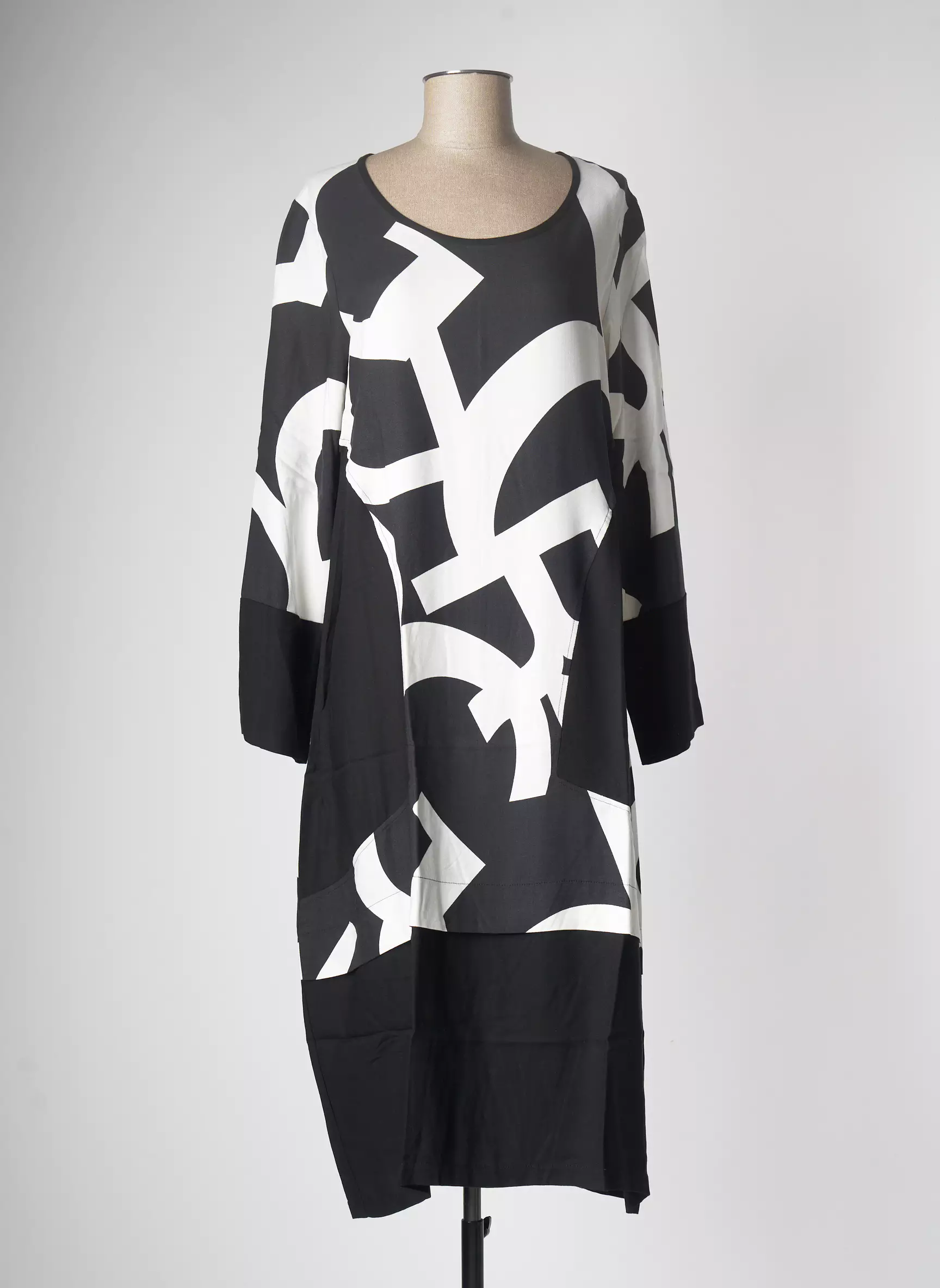 G Oze Robes Mi Longues Femme couleur noir