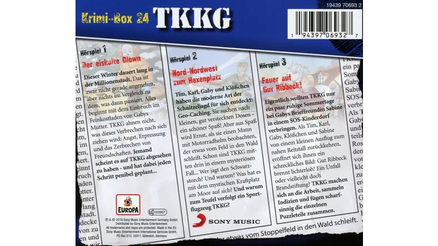 Krimi-Box 24 (Folgen 190,191,192)