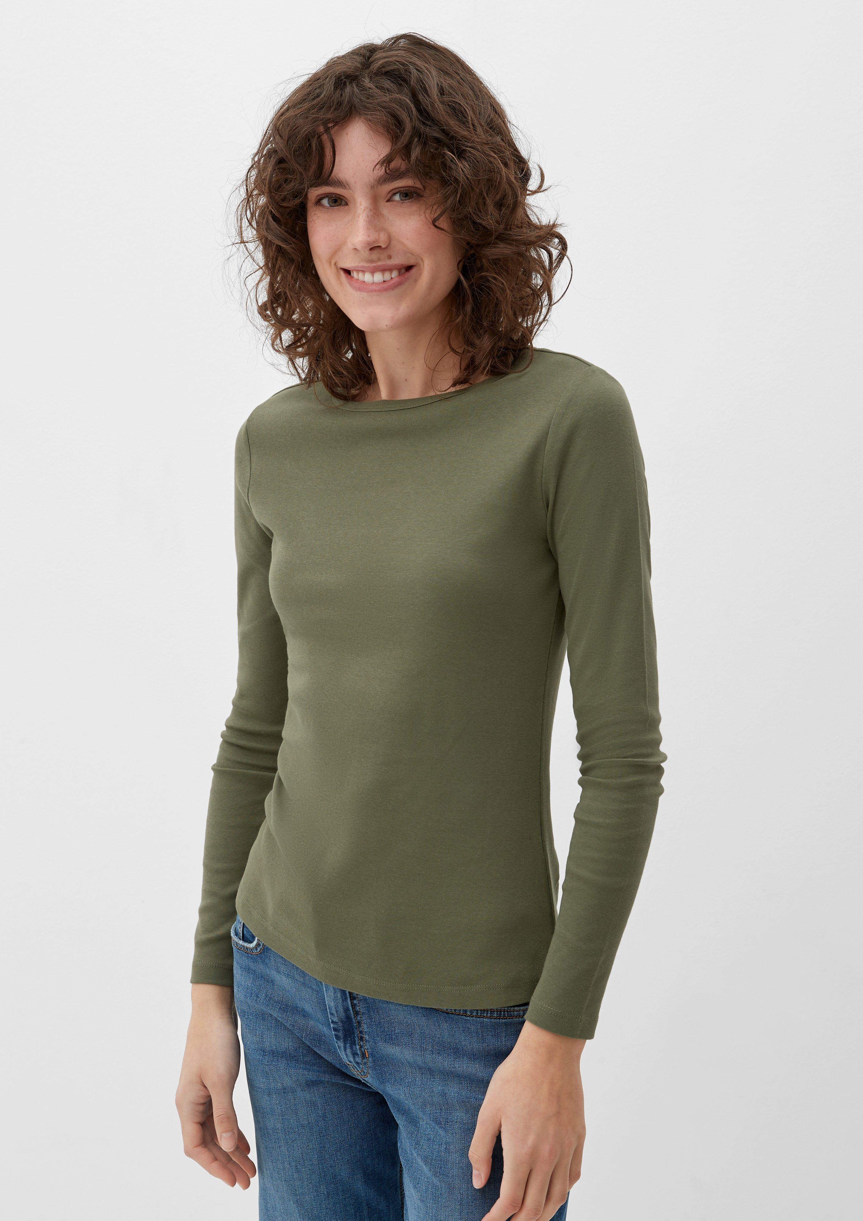Longsleeve mit Rippstruktur  2130091-7928