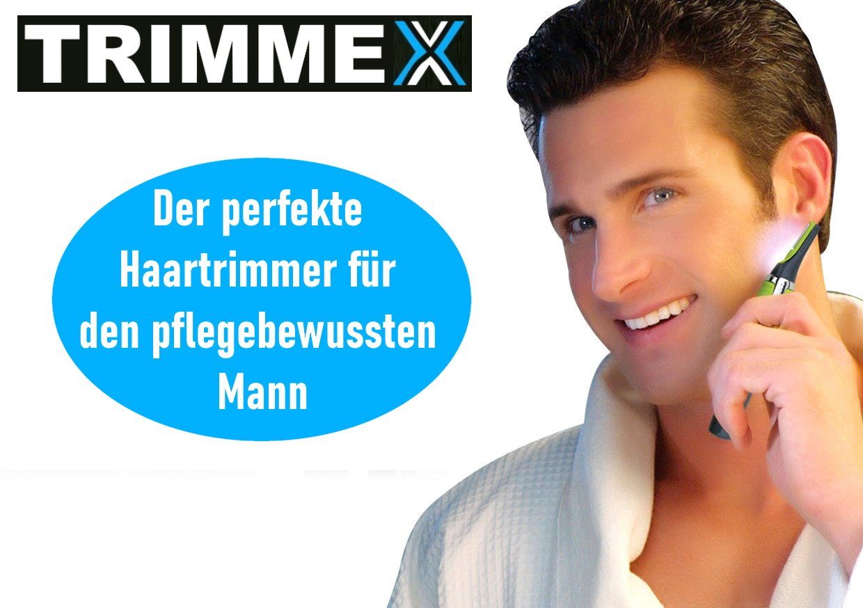 MAVURA Nasenhaartrimmer TRIMMEX Haartrimmer Herren Nasenhaar Trimmer, Ohrhaartrimmer Augenbrauen Ohren Rasierer