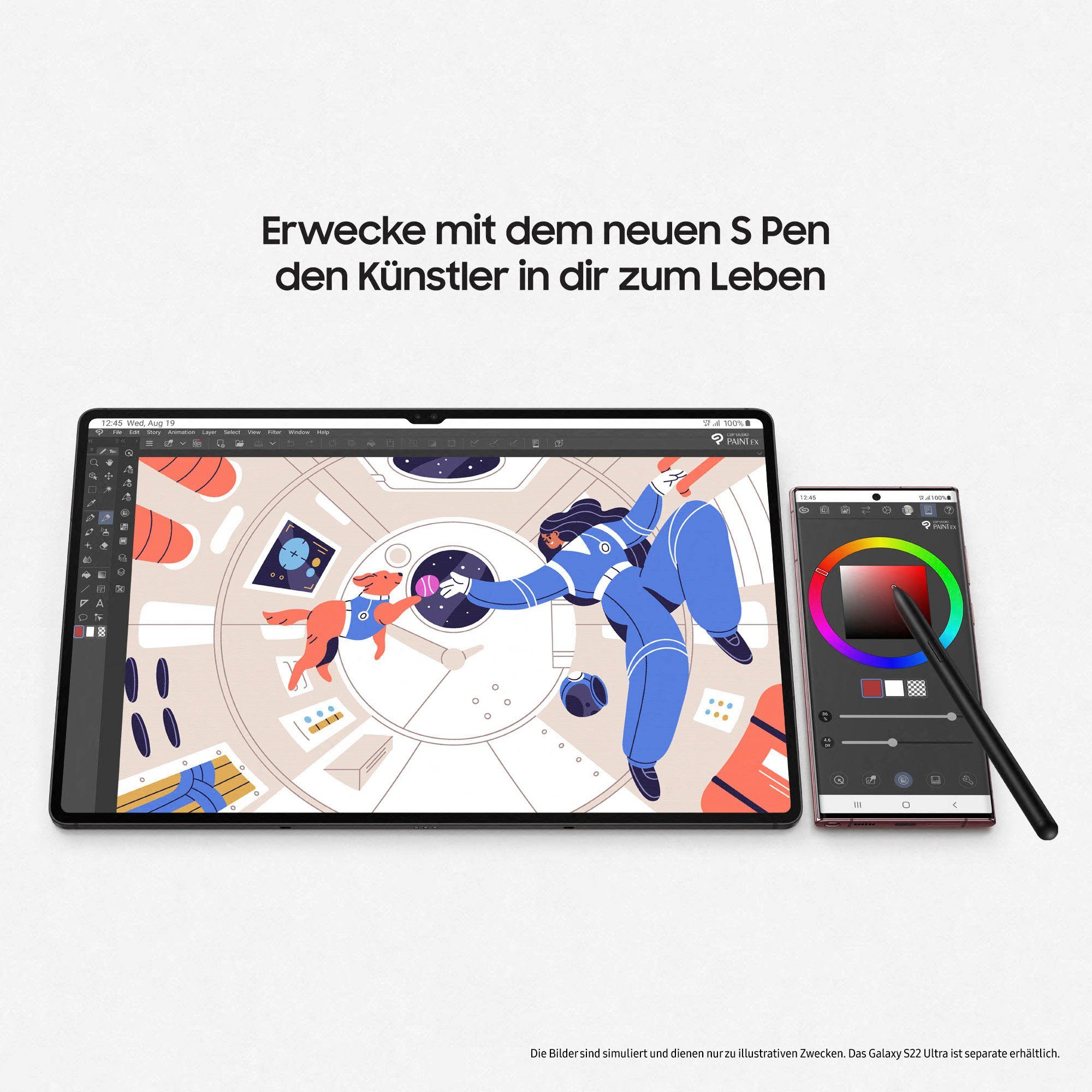 Samsung Galaxy Tab S8 Ultra 5G Tablet (14,6