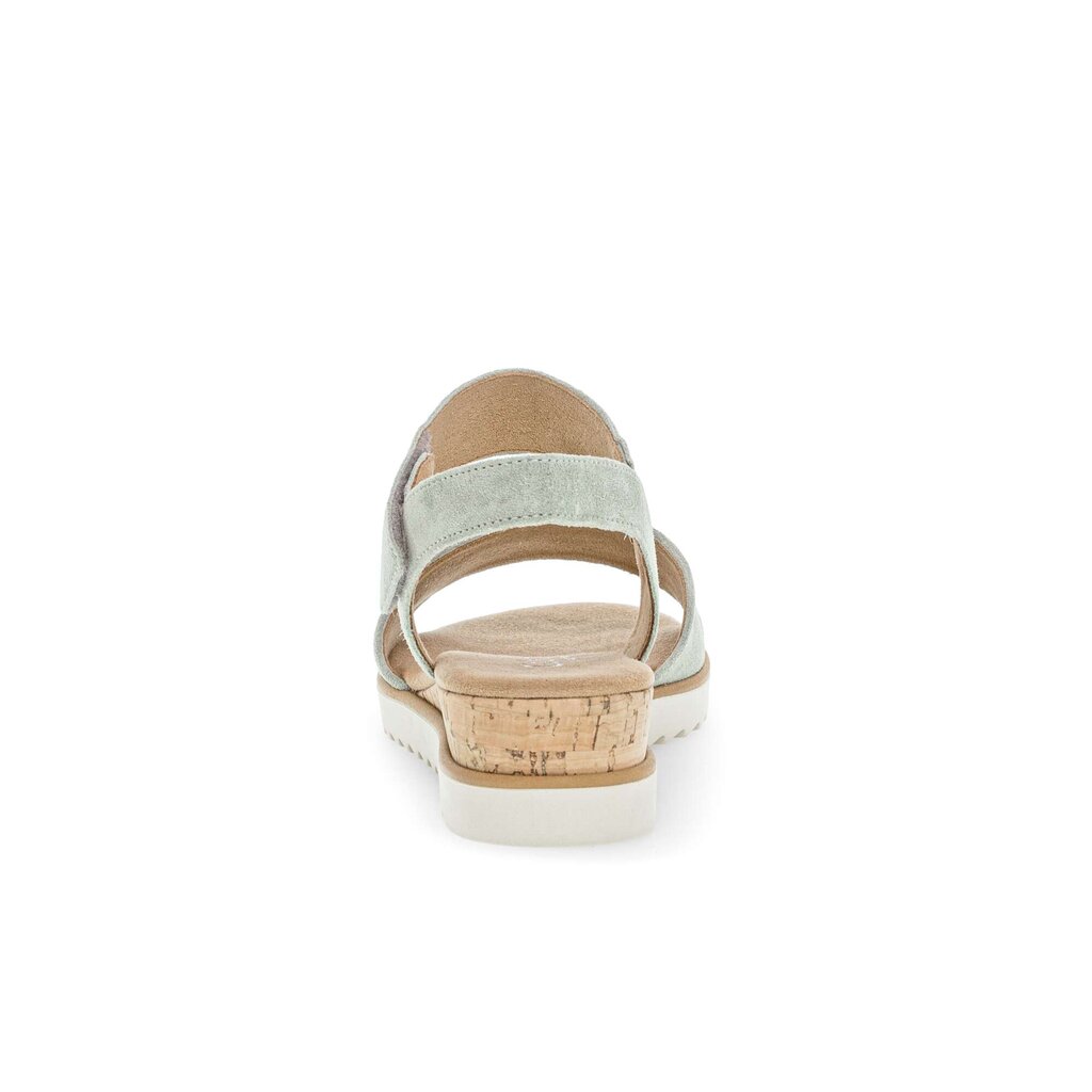 Gabor comfort Keilsandalette grün