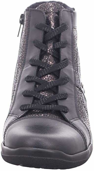 WALDLÄUFER Schnür-Stiefeletten schwarz MEMPHIS ZAC