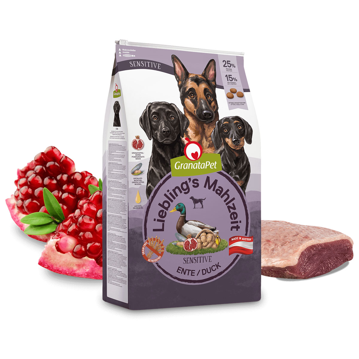 GranataPet Liebling's Mahlzeit Sensitive Ente kaufen bei ZooRoyal