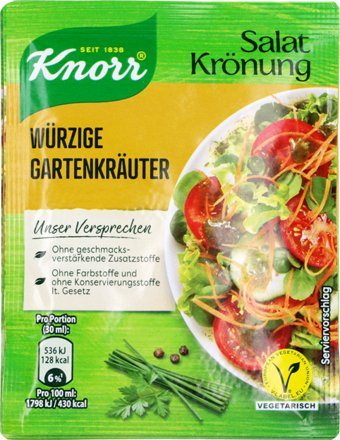 Knorr Salatkrönung Würzige Gartenkräuter