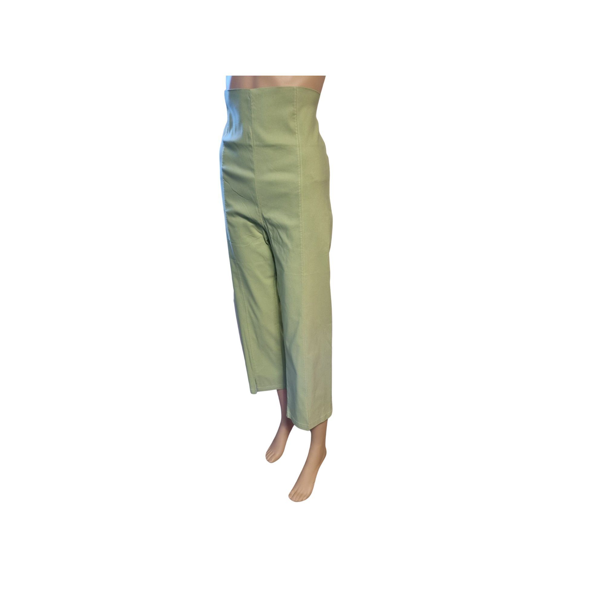 fischer collection Stretch-Umstandshose ORA-25010 grasgrün lang Stretch