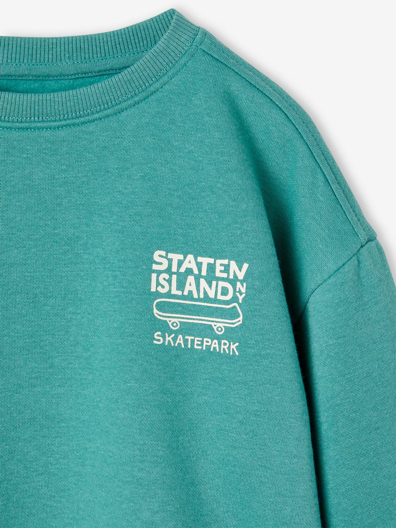 Vertbaudet Jungen Sweatshirt BASIC Oeko-Tex - türkis