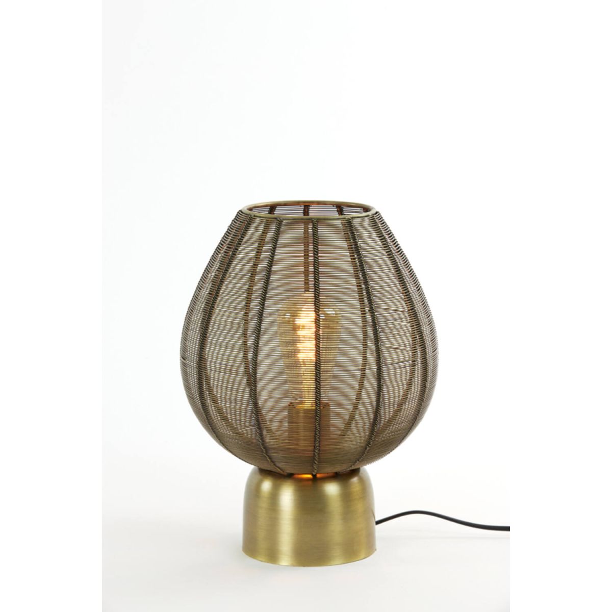 Trendhopper Tischleuchte Suneko Antik Bronze 34 cm