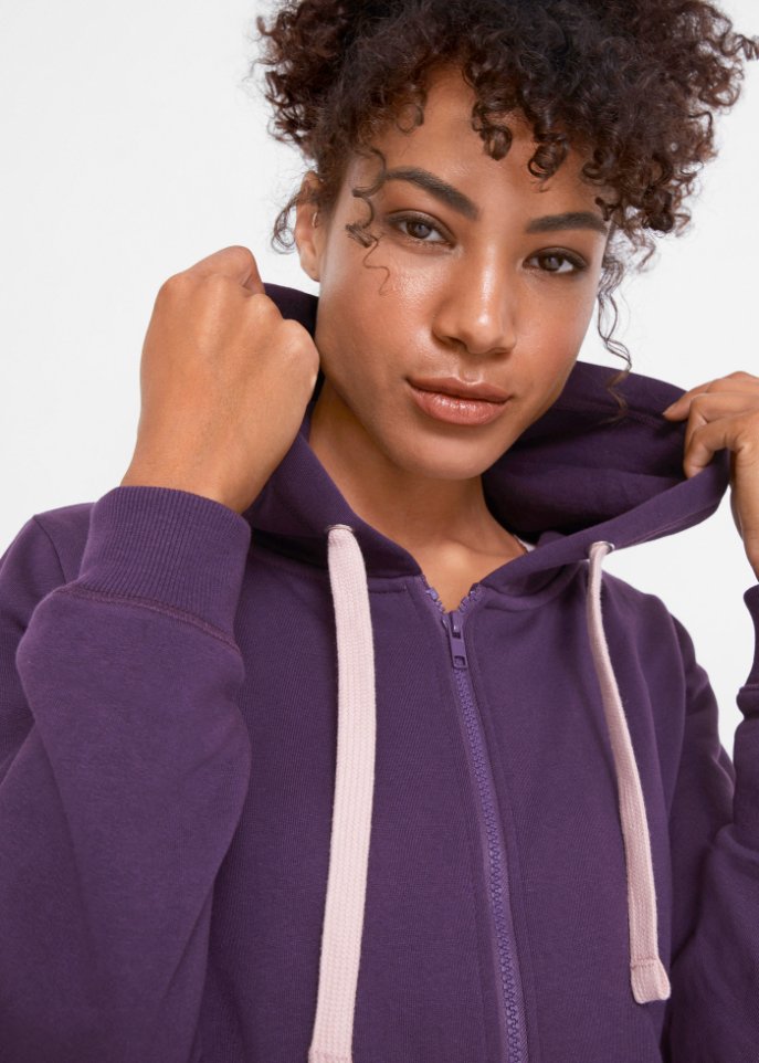 Long-Sweatjacke