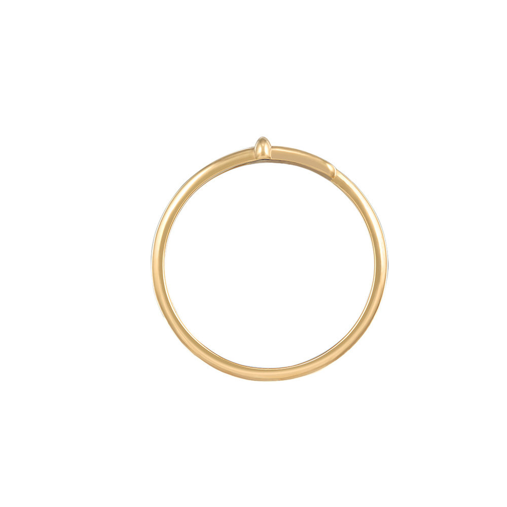 Elli Elli Bague Femmes design enroulement torsadé Basique  en argent sterling 925 Bague