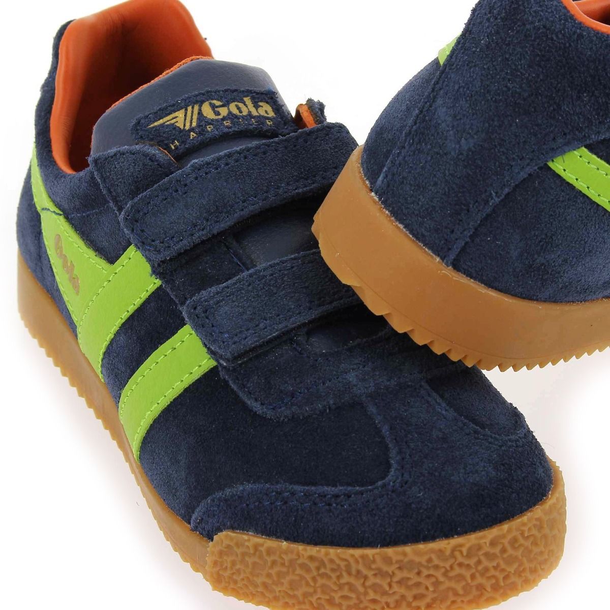 Gola  HARRIER VELCRO CKA192 - Marine Vert