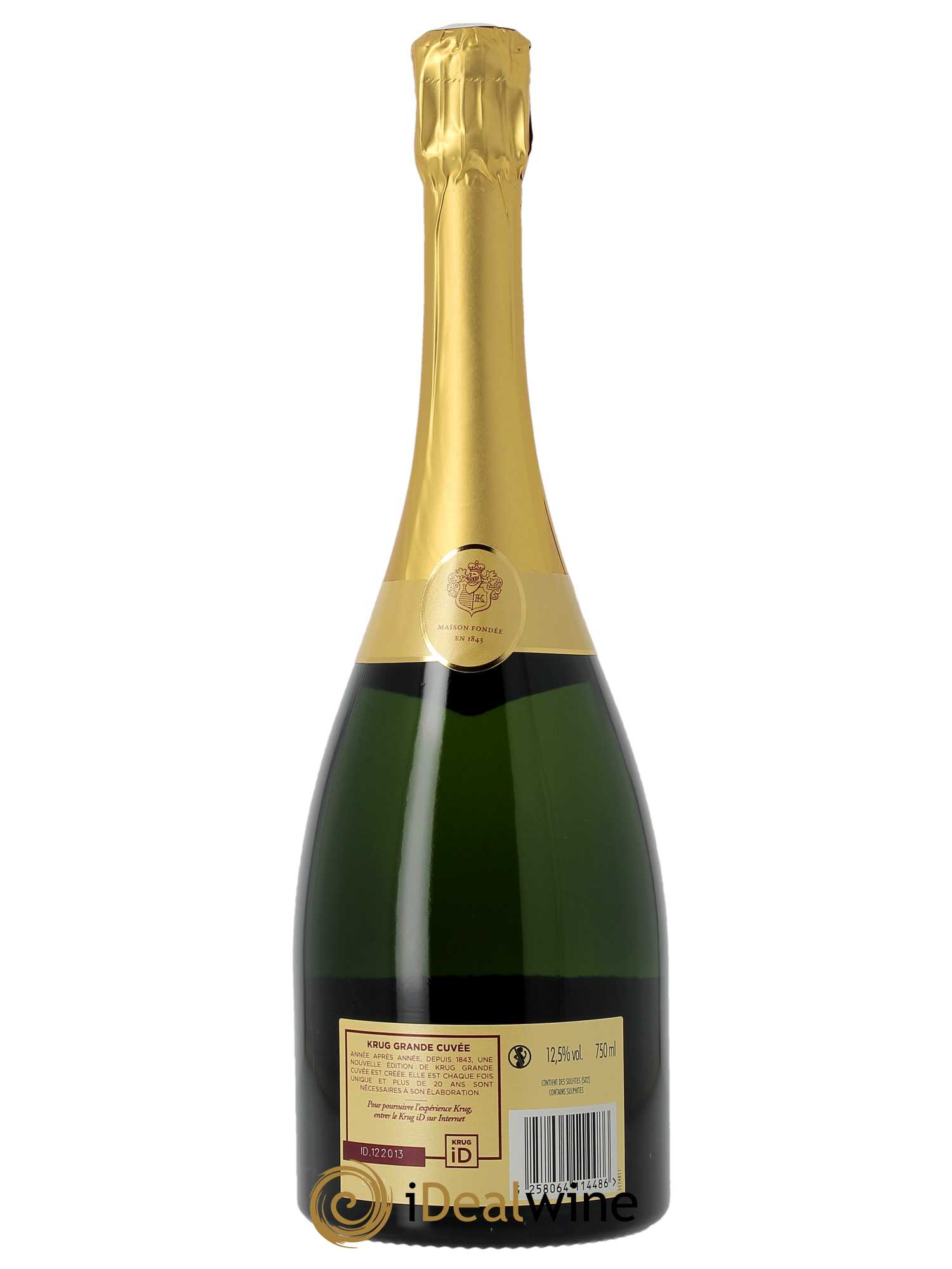 Grande Cuvée - 171ème édition Krug   - Lot de 1 Bouteille