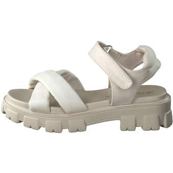 Tom Tailor Sandale in beige
