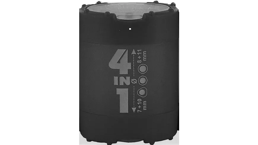 KUM®  4in1 Spitzer mit Dose schwarz schwarz