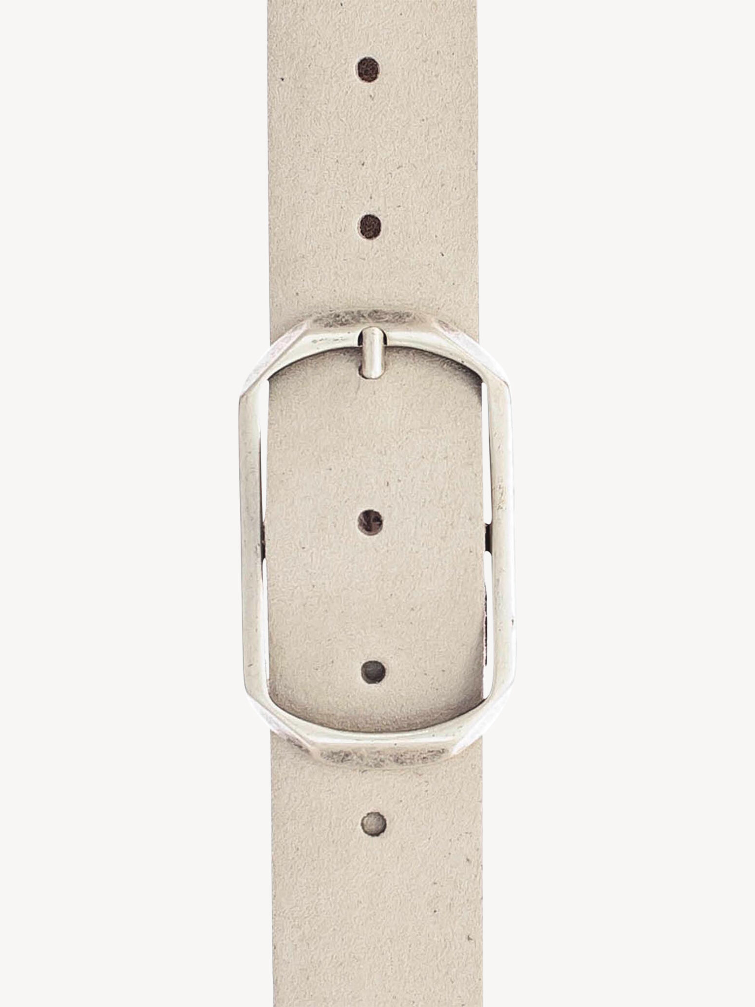 Ceinture en cuir - beige
