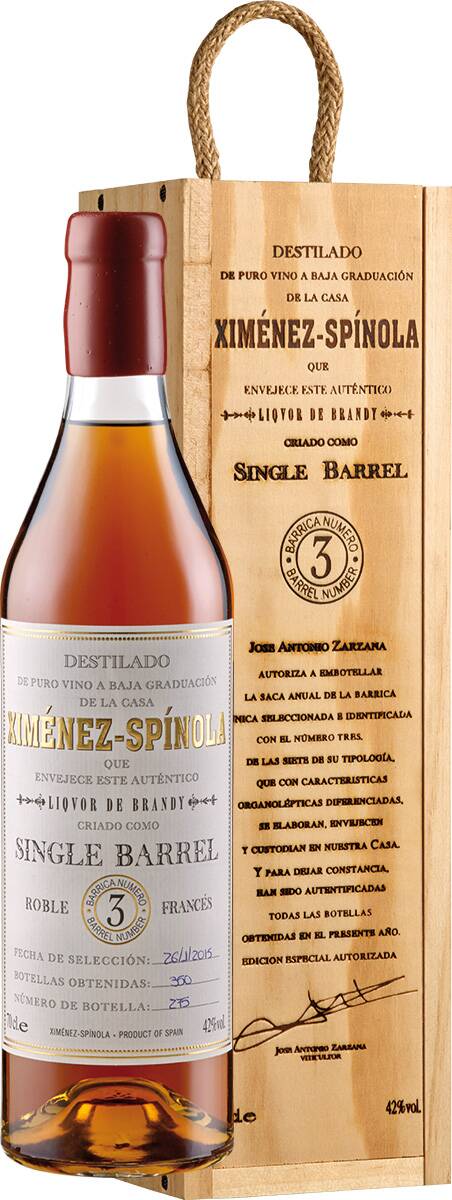 Weingut Ximénez-Spinola Brandy Single Barrel D.O.