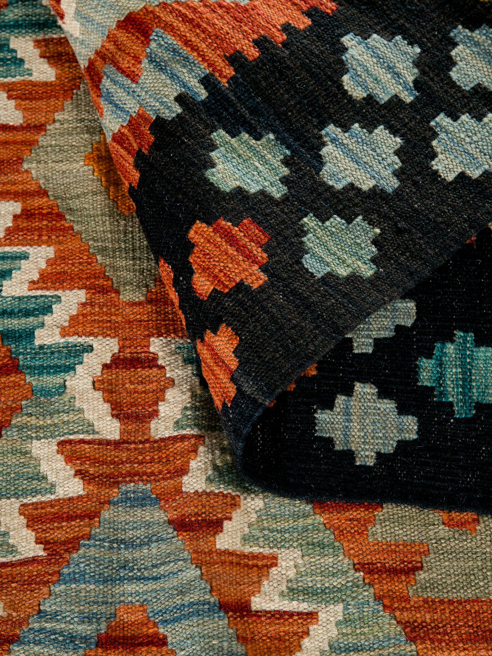 Afghan Kelim ca. 170 x 242 cm, Unikat / Einzelstück